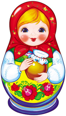 Ф-7340 Plaque de commande A3. Matrechtka (с блестками в лаке) - группа Игрушки
