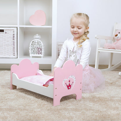 Mary Poppins. Кроватка арт.67114/48375 "Корона" с постелькой (дерево) МРЦ 2040 руб.*