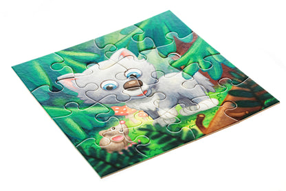 Пазл First Puzzle "Волчонок" (16 эл) Baby Toys