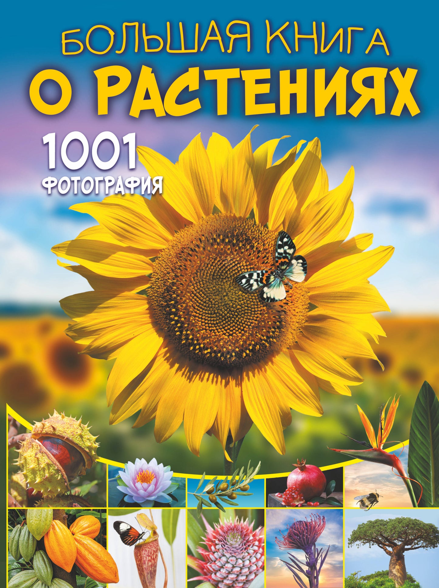 Большая книга о растениях. 1001 photographie