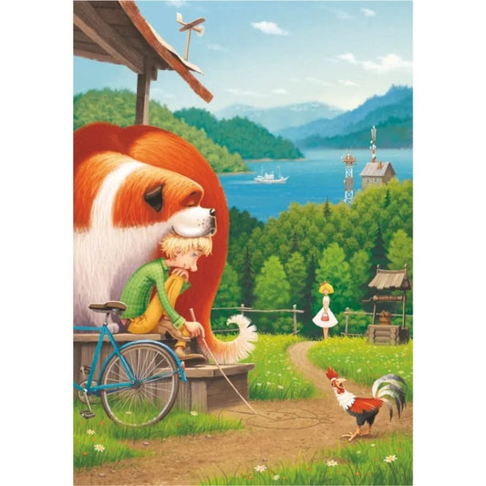 Пазл деревянный Однажды летом, 100 дет