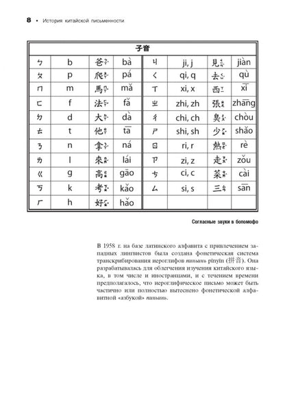 Китайский язык. Особенности письма. Description