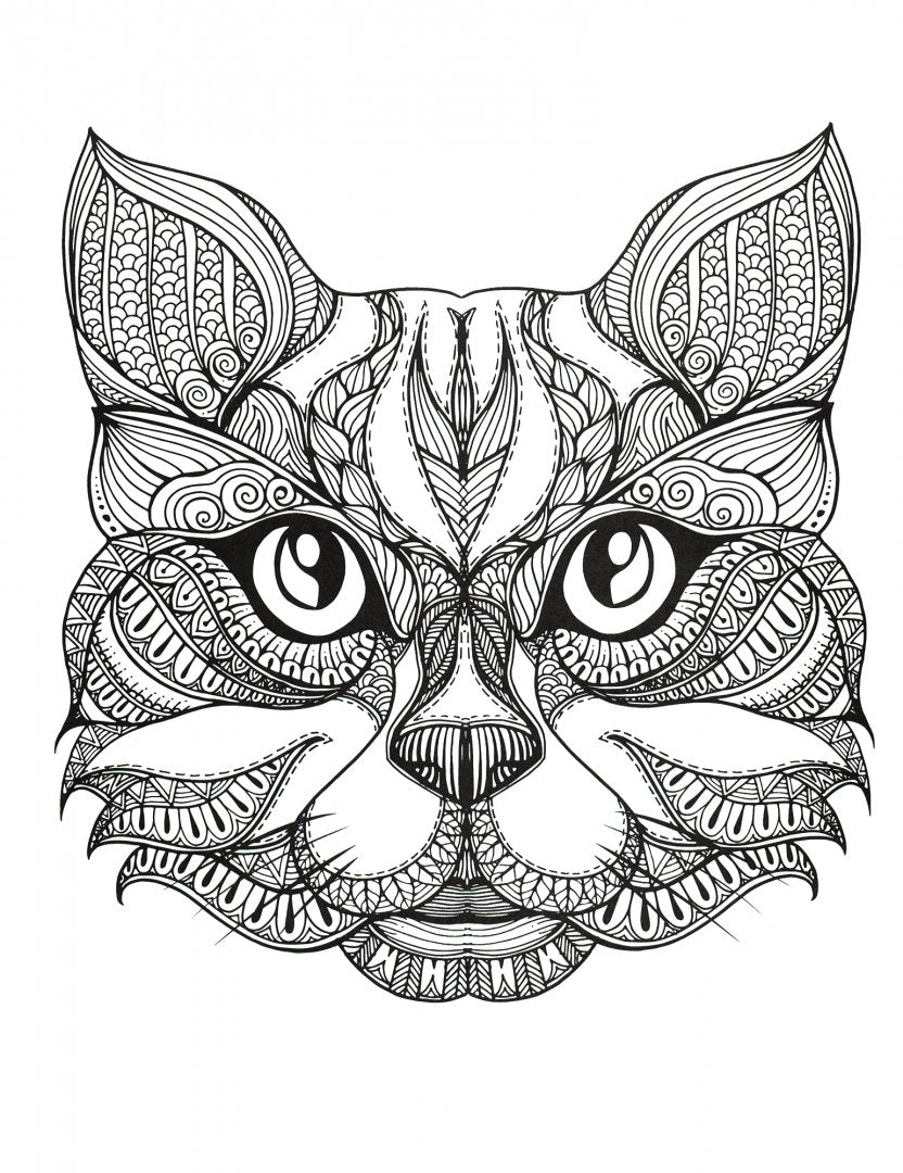 Cats­4. Творческая раскраска замурчательных котиков