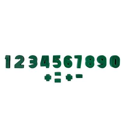 Магнит. азбука Н=25мм 00846 набор букв и цифр