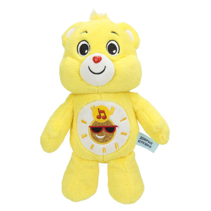 Игрушка мягкая мишка желтый 20см, озвуч. Добрые игрушки в кор.24шт