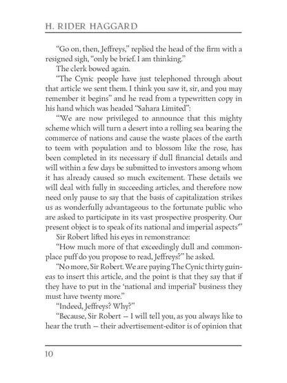 Le Dieu jaune : une idole de l'Afrique = Желтый бог: африканский идол: на англ.яз. RH hagard