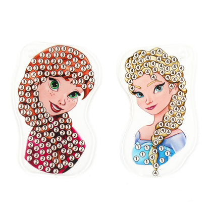 Bracelets en forme de mosaïque pour princesse MultiArt, couleur 50 pièces