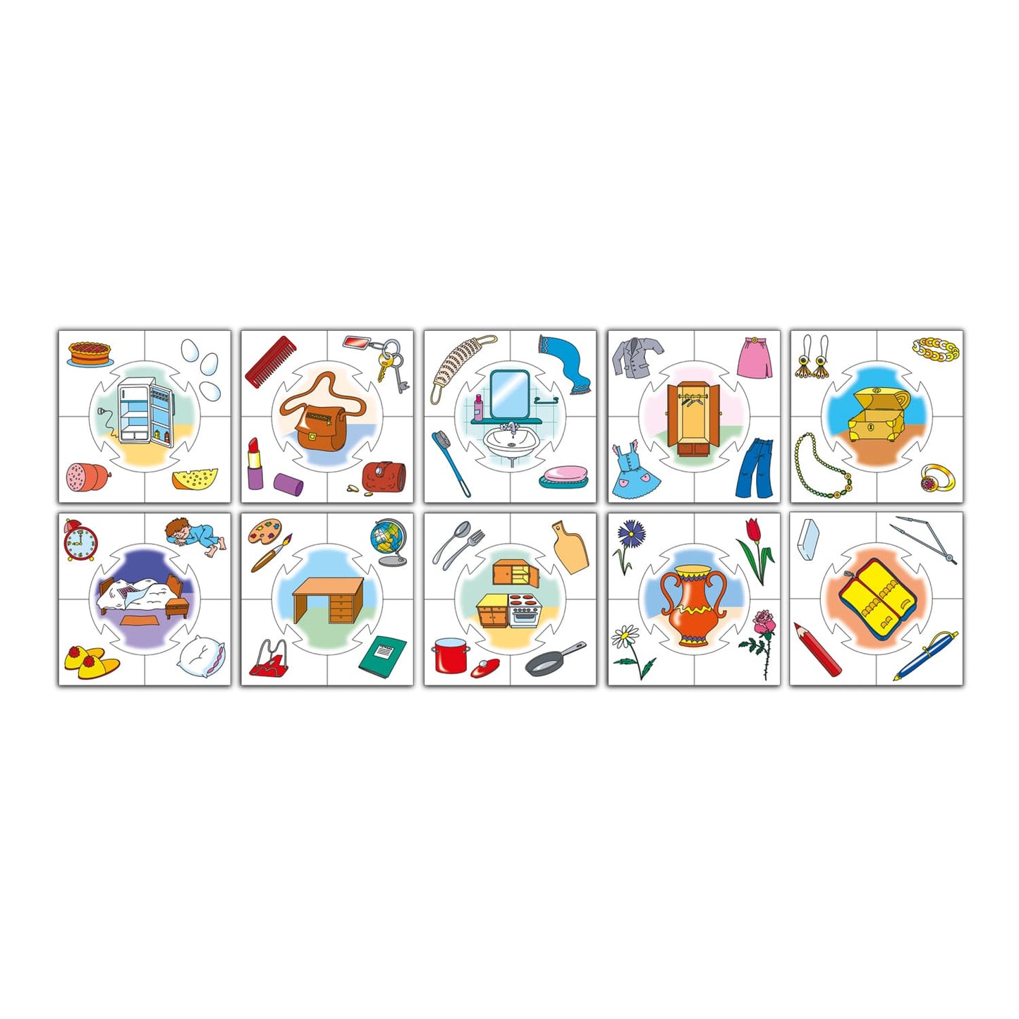 ИГРА ОБУЧАЮЩАЯ УЧИСЬ ИГРАЯ "НАВЕДИ ПОРЯДОК" в кор.14шт