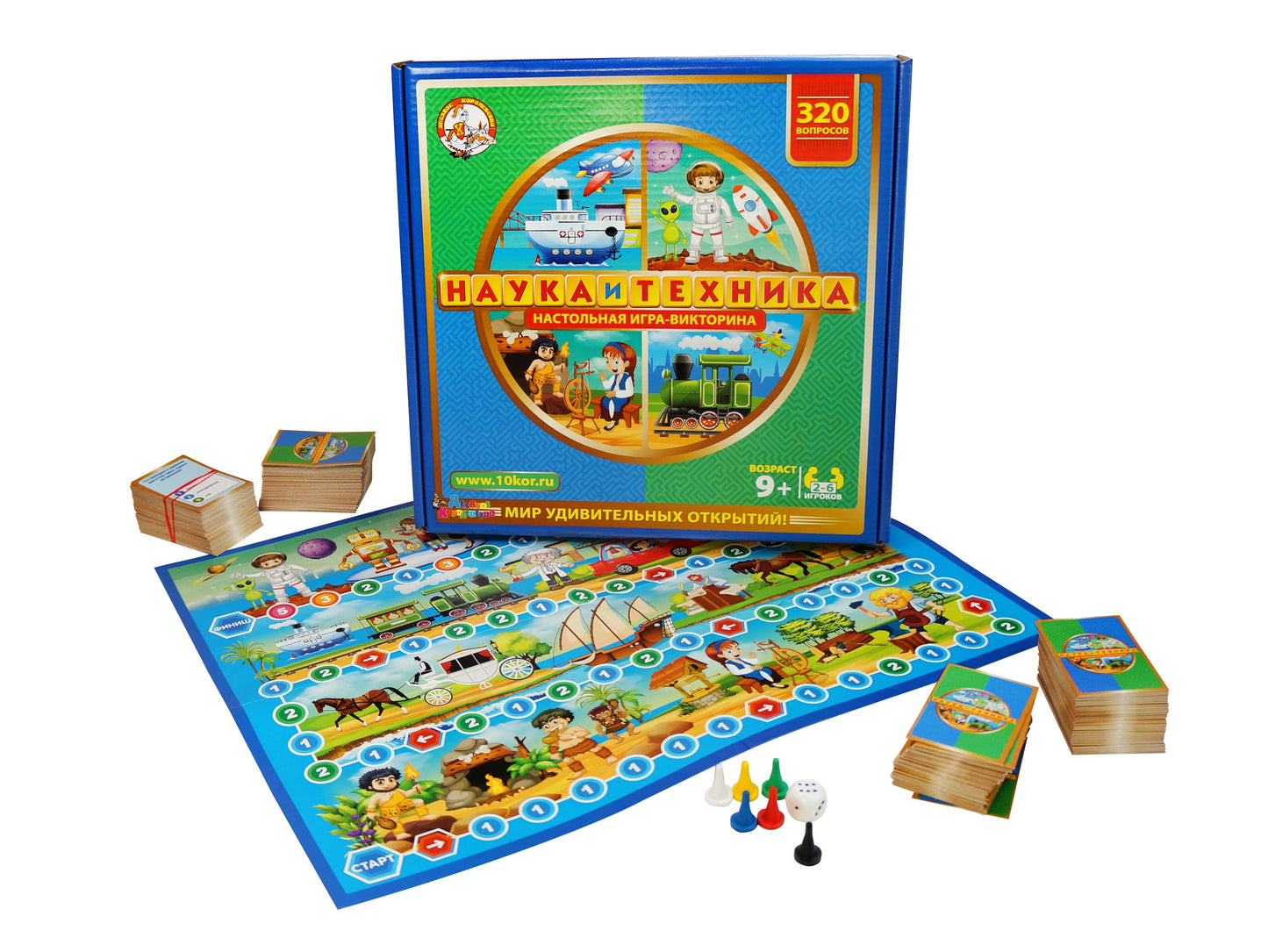 ДК.Игра настольная "Викторина Наука и техника" арт.02832 /10