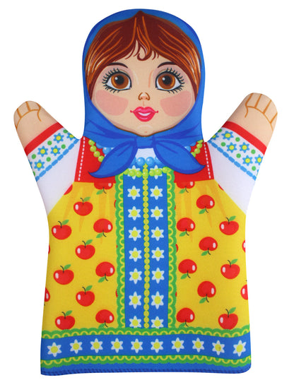 Домашний кукольный театр. "Маша и медведь" (6 кукол-перчаток)