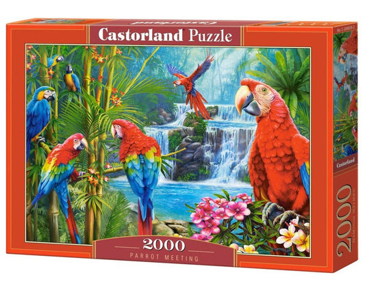 Castorland. Pazl 2000 art.C-200870 "Попугаи"