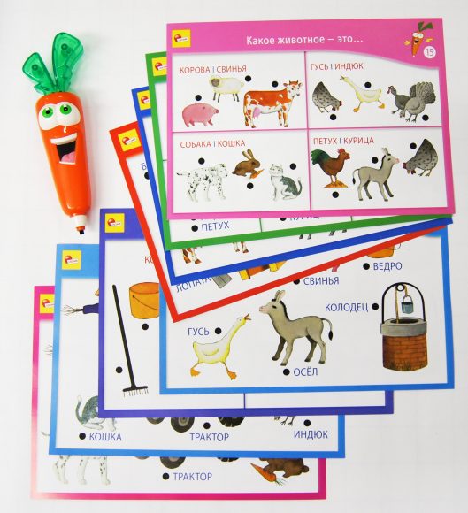 LISCIANI. Обучающая игра "Ферма" с интерактивной Морковкой арт.R55111