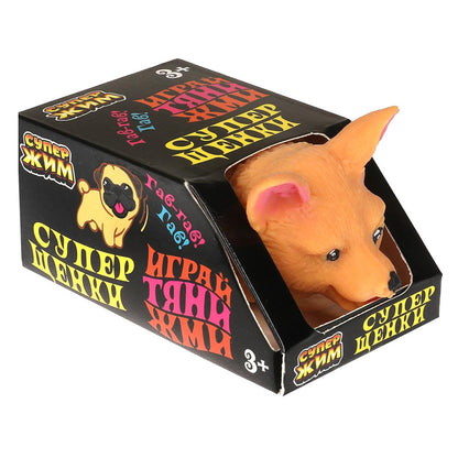 Super Jim. Игрушка-antistress "Собачка" 9*4,5см, affiché jusqu'à-12шт в кор.6уп. art.JD0783-RU