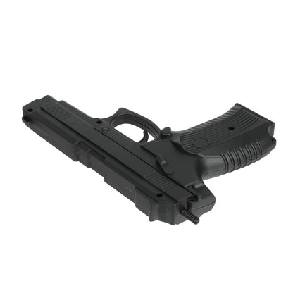 Pistolet de guerre de taille moyenne avec pistolet, 23 x 29 x 4 cm.
