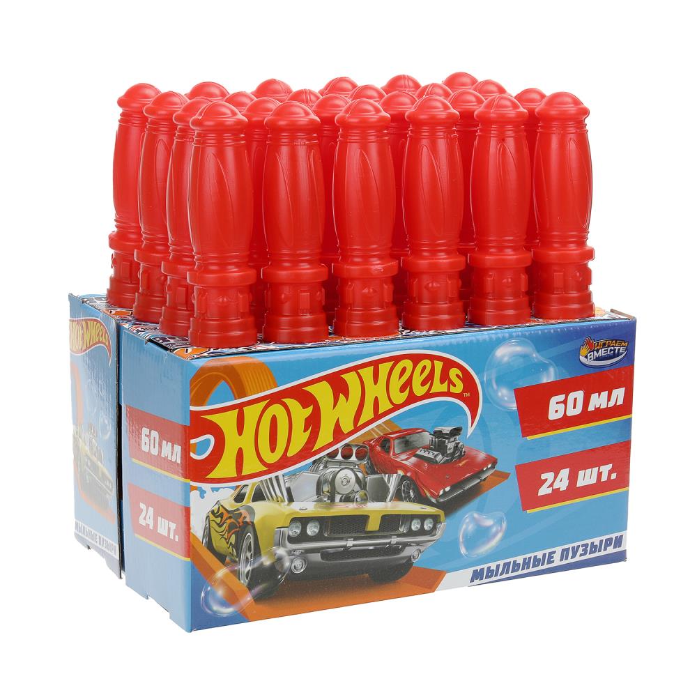 Мыльные пузыри Хот Вилс 60 ml, dans le col 27 cm, cor.28*23*14,5 cm, ИГРАЕМ ВМЕСТЕ уп-24шт в kor.4уп