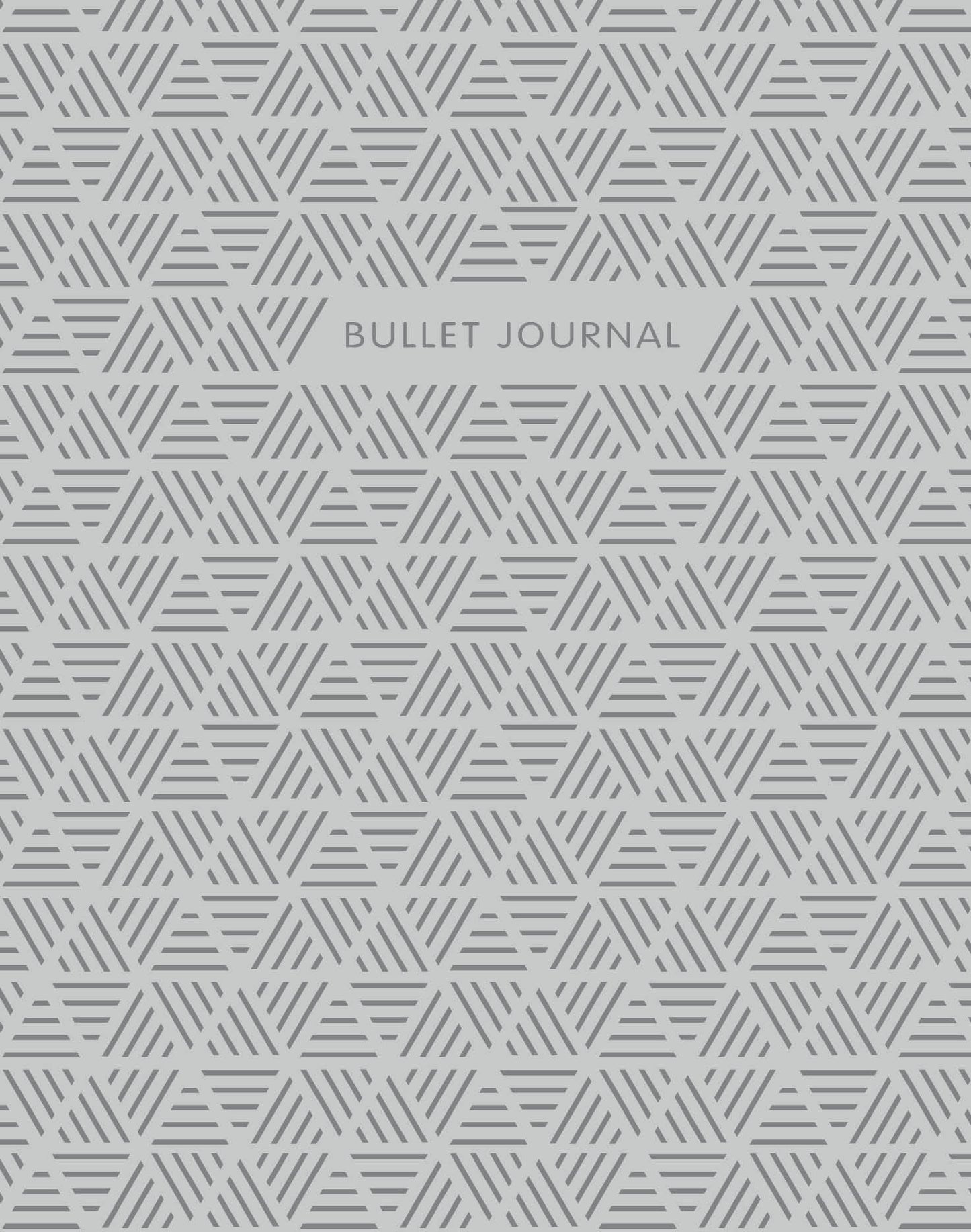 Bullet Journal (Стальной) 162x210мм, твердая обложка, пружина, блокнот в точку, 120 стр.