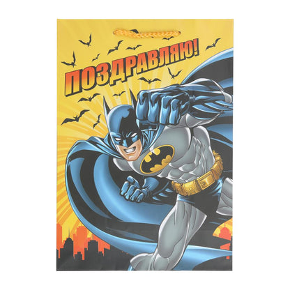 Пакет подарочный МАТОВЫЙ ml,noir рыцарь,140 гр/м2 ЧУДО ПРАЗДНИК в кор.10*12шт