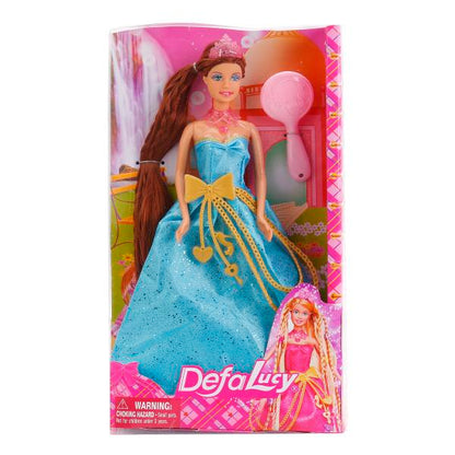 КУКЛА С АКСЕСС., ЦВЕТ В АССОРТ. В ПЛАСТ. КОР. 29СМ в кор.2*18шт