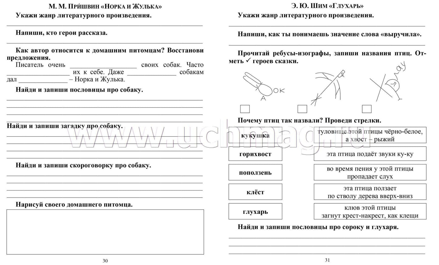 Читательский дневник: 1 класс. Программа "Начальная школа XXI века" (Формат А5, бумага мелов 200, блок офсет 65) 64 стр.