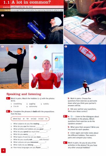 Nouveau livre de l'élève de niveau intermédiaire en anglais complet avec livre actif + CD