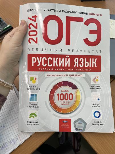 ОГЭ-2024. Русский язык. Отличный результат. Учебная книга