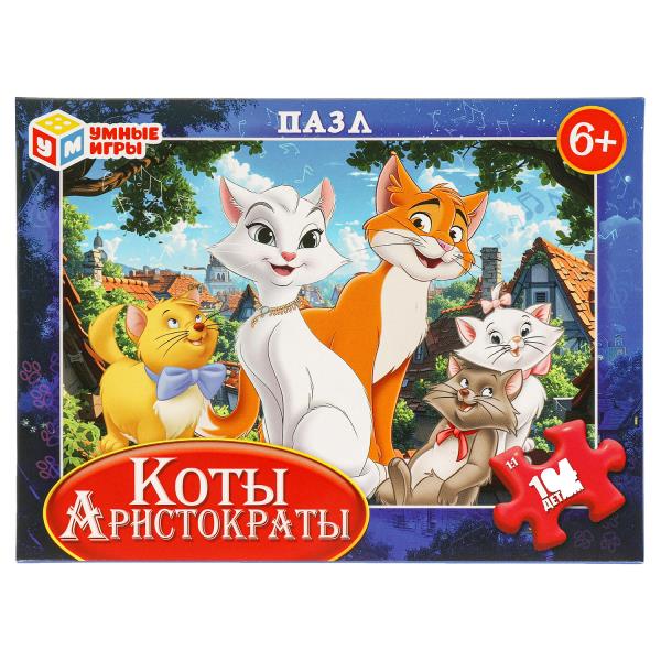 Коты Аристократы. Пазл классический в коробке. 104 détails. 190х141х35 mm. Умные игры в кор.24шт