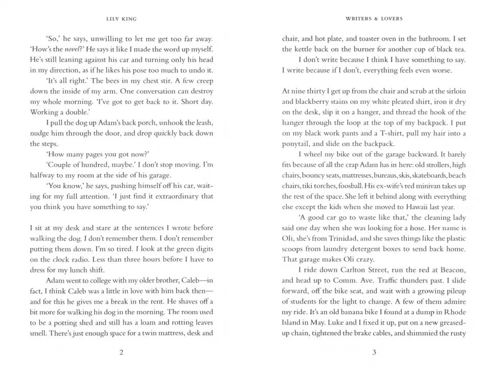 Writers & Lovers (Lily King) Писатели и Любовники (Лили Кинг) /Книги на английском языке