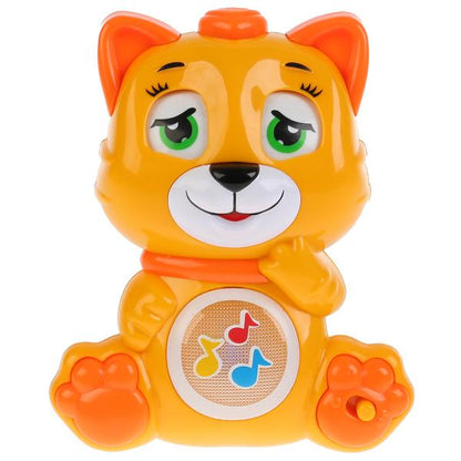 Кошечка смена эмоций 50 веселых песен, звуков и фраз, световые эффекты в кор. "Умка" в кор.48шт