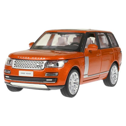 Range Rover en métal noir et blanc, 14,7 cm, double, capot, inerficiation, parc technologique, couleur 2*24 pouces