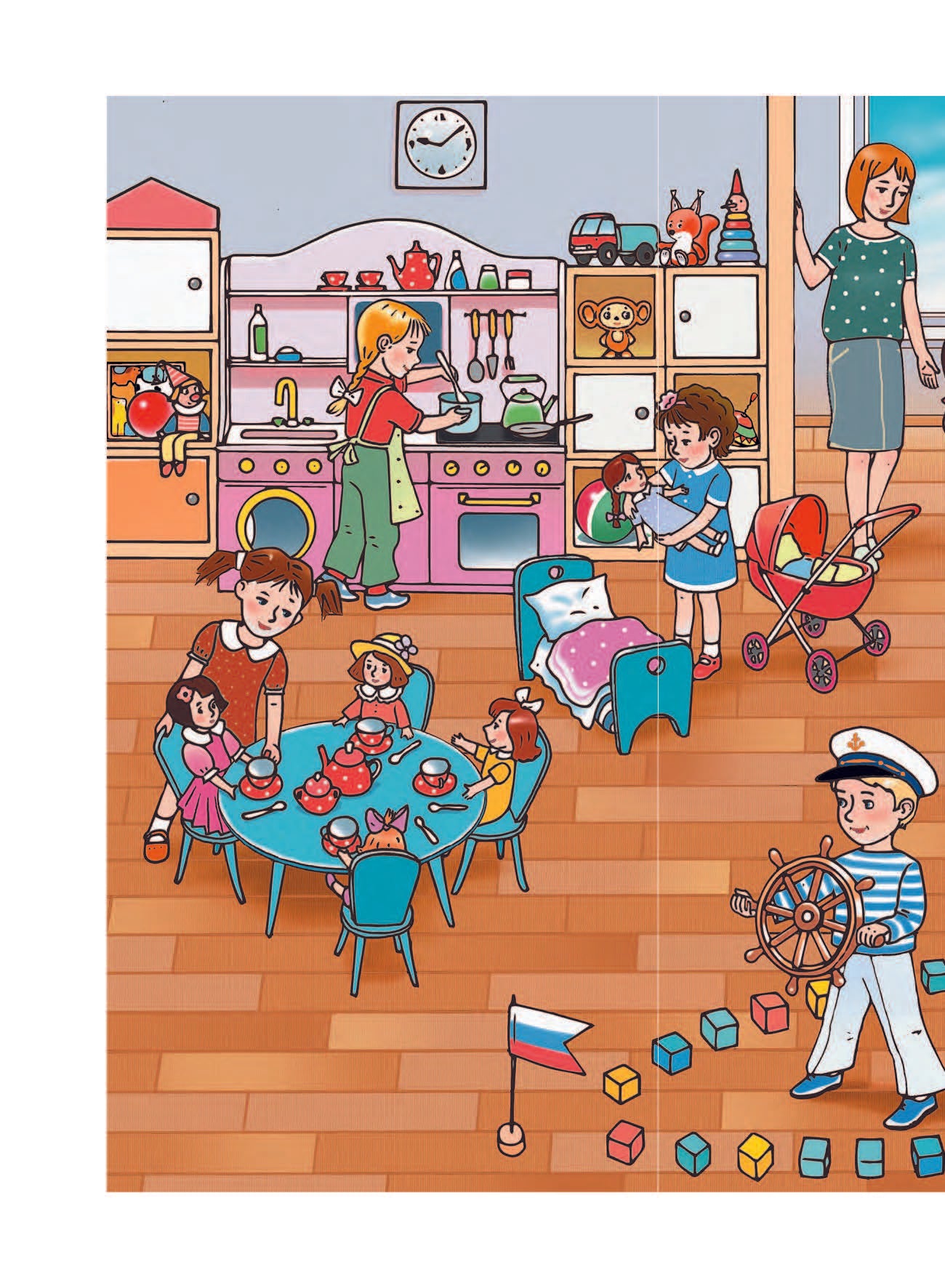 Matériel didactique sur le thème pédagogique. ИГРУШКИ. (3-4 années). + Игры Нов.обл. ФОП ДО. ФГОС ДО.