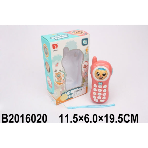 Сотовый телефон на бат. свет+звук DJ223 в кор. в кор.2*72шт