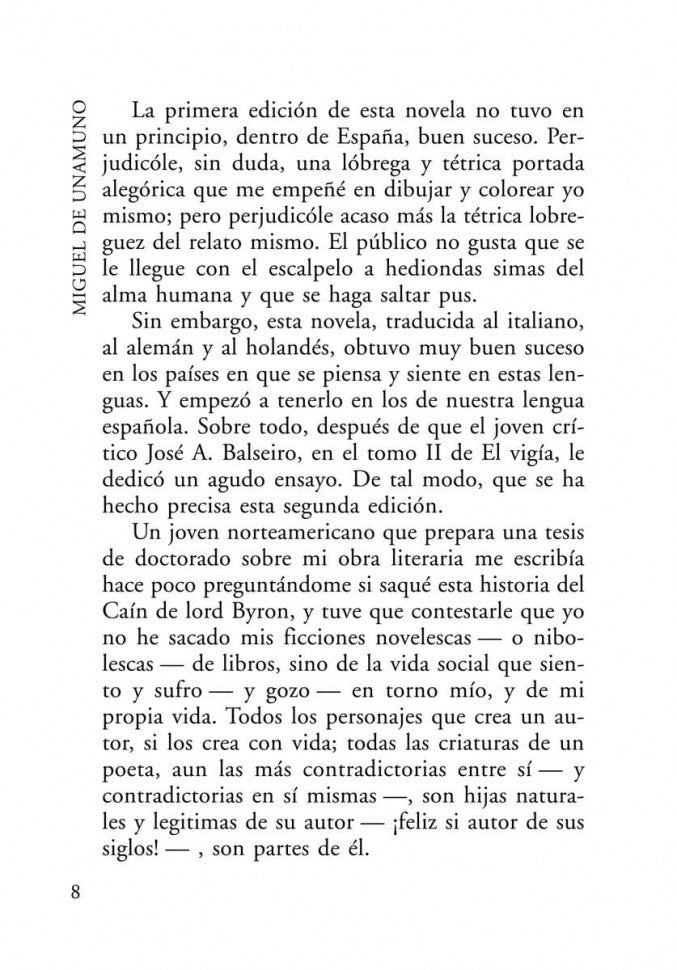 Авель Санчес. История одной страсти. Святой Мануэль Добрый, мученик = Abel Sanchez. Una Historia de Pasion (КДЧ на исп. языке)