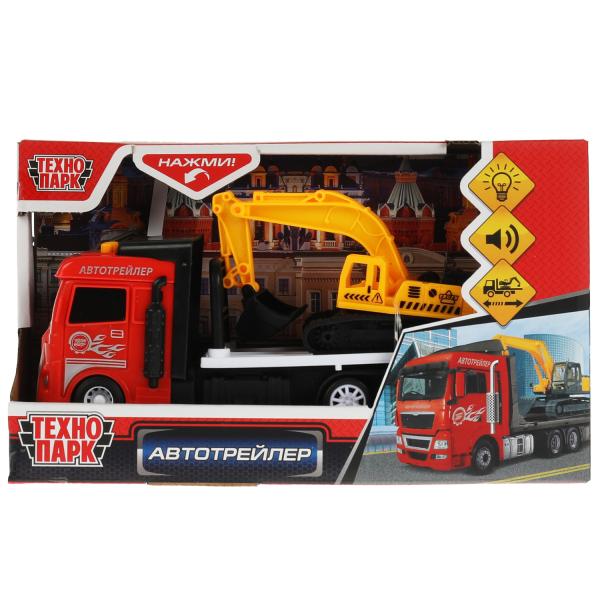 Machine en plastique de 20 cm, подв. дет., ин,кор.. Технопарк в кор.2*48шт