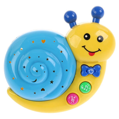 Музыкальный ночник-проектор ТМ Умка "Улитка" на бат. руссифиц. на карт. (русс. уп.) в кор.2*48шт