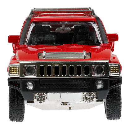 Machine en métal pour camion HUMMER h3, 14,4 cm, double, bagage, inertie, parc technologique, cor.2*24