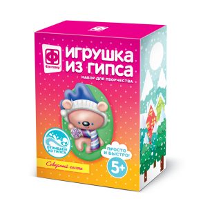 707138 Игрушка из гипса "Северный гость"