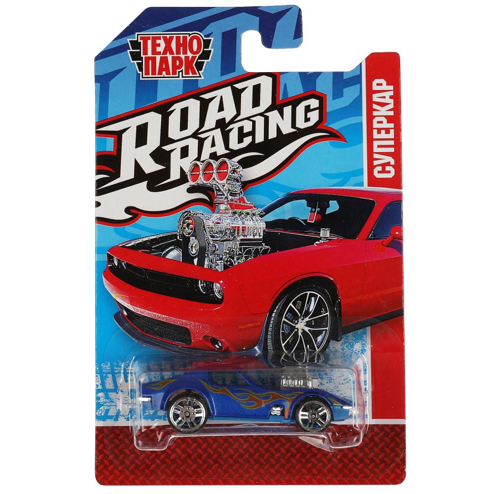 Машина металл ROAD RACING СУПЕРКАР 7,5 см, в ассорт, блист. Технопарк в кор.2*360шт