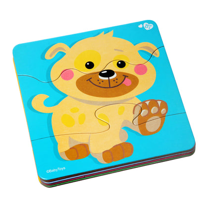 Maxi paquet. Jouets pour bébé. ЗИГЗАГ 18 éléments. Maison de famille