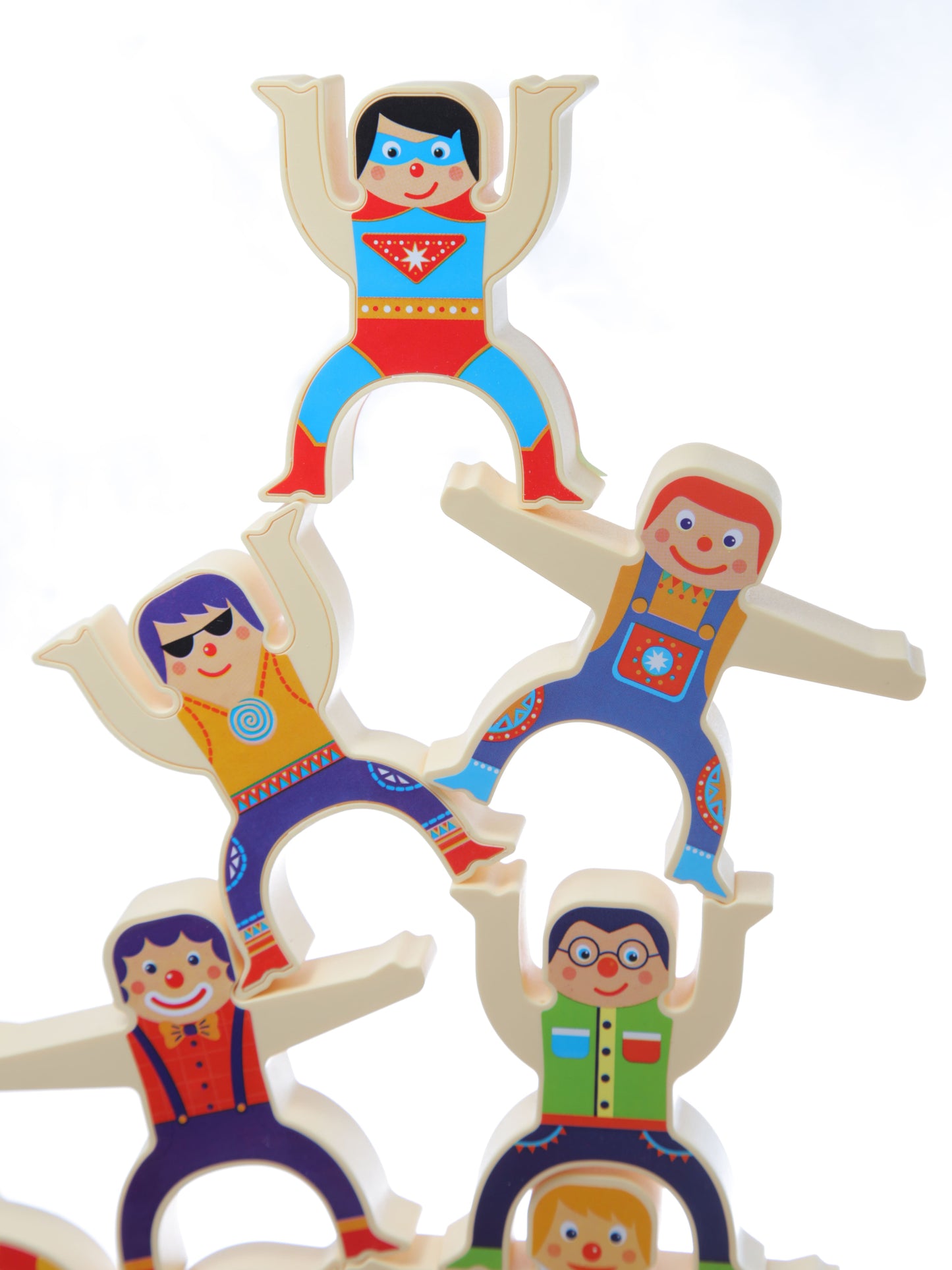 Игра настольная "Акробаты" серия Baby Toys Games 24 шт