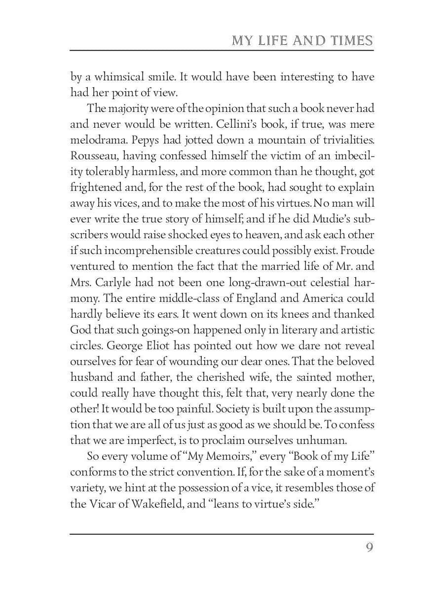 My Life and Times = Моя жизнь и времена: кн. на англ.яз