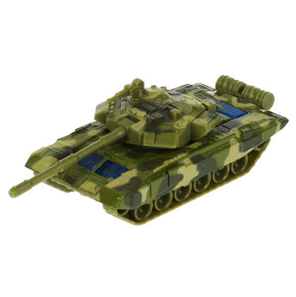 Модель металл свет-звук ТАНК Т-90 12см,,инер,подвиж.д. cor. Parc technologique dans le cor.2*48шт