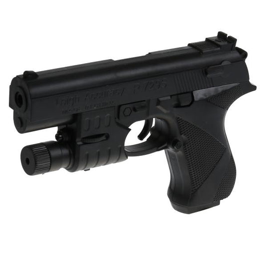 Пистолет (п) с лазер. прицелом, с фонарем P729S в пак. в кор.2*120шт