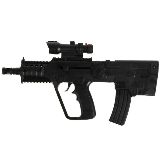 Автомат (п) с лазер. прицелом, с пульками 1638 в пак. в кор.2*60шт