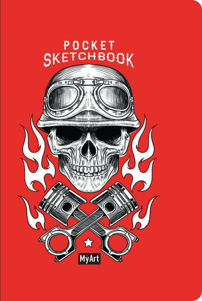MyArt. Pocket СКЕТЧБУК. ЧЕРЕП