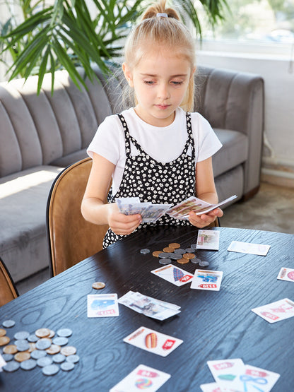 Игра настольная в жестяной коробочке "Денежка. Без сдачи" (жестяная коробочка)