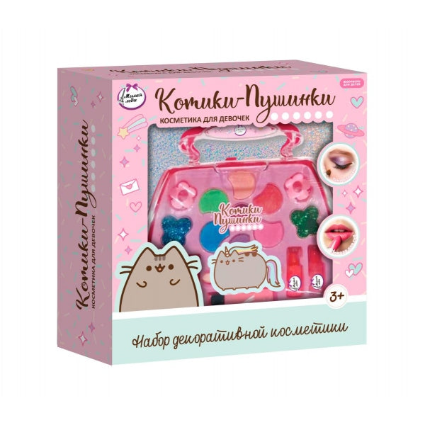 Косметика ДЛЯ ДЕВОЧЕК тени для век, блеск, помада МИЛАЯ ЛЕДИ в кор.2*32шт