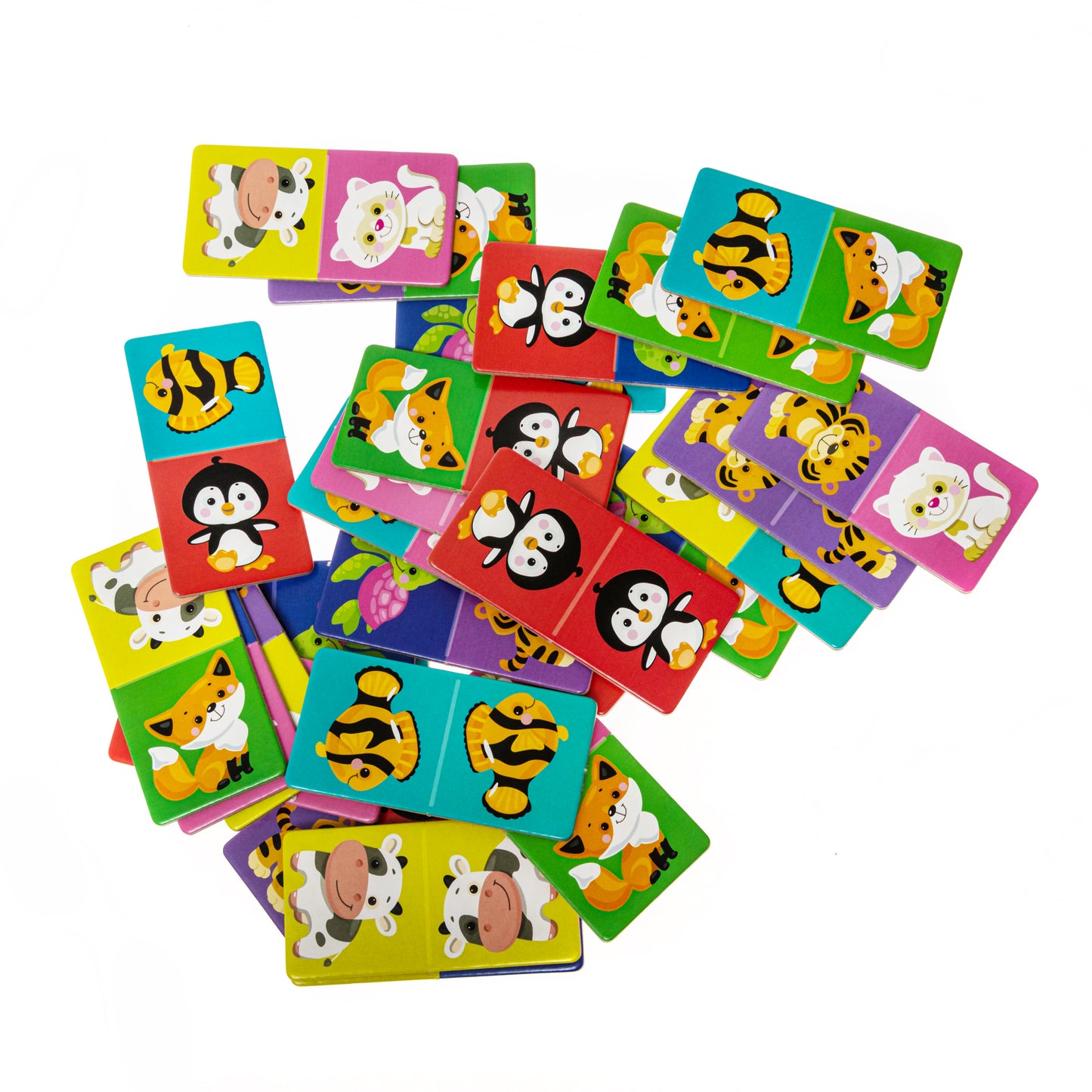 ДОМИНО "ЖИВОТНЫЕ " ВABY TOYS в кор.10шт