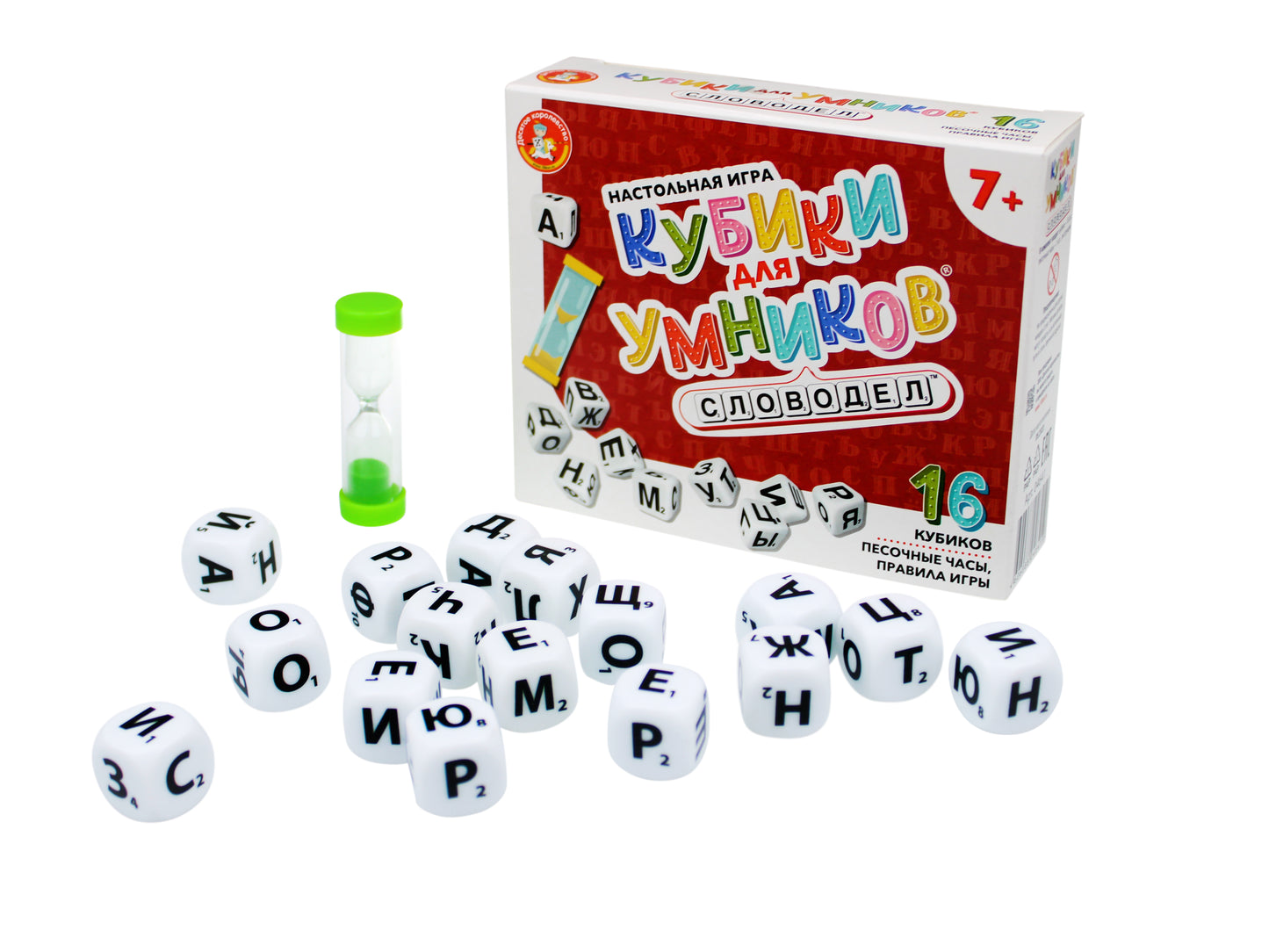 Настольная игра "Кубики для Умников. Словодел"