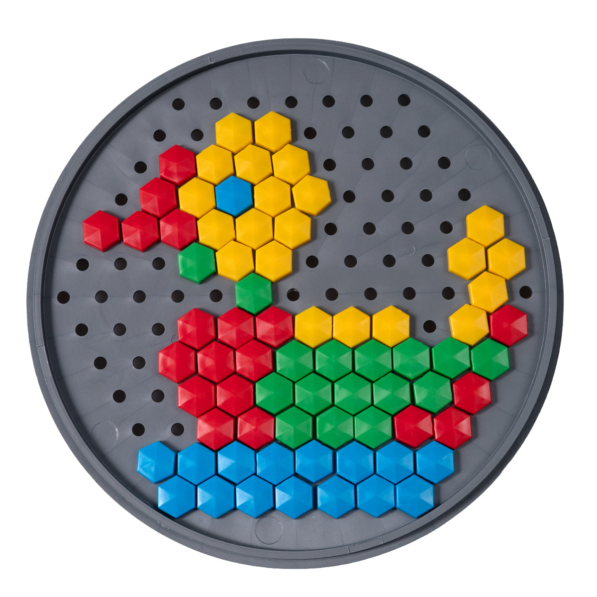 МОЗАИКА ШЕСТИГРАННАЯ 85 ЭЛ (КРУГЛАЯ ПЛАСТ.КОРОБКА) в кор.18шт