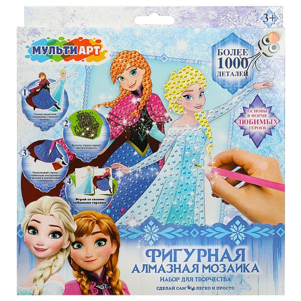 L'autocollant en mosaïque de l'amour de la princesse МУЛЬТИ АРТ в кор.48шт